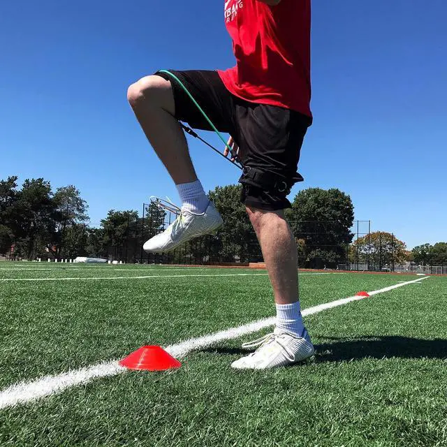 Alt view image 4 of 7 - Kbands | Speed and Strength Leg Resistance Bands | Includes Speed 101 and Agility FX Digital Training Programs - Sizes for Youth, Intermediate, and Advanced Athletes
