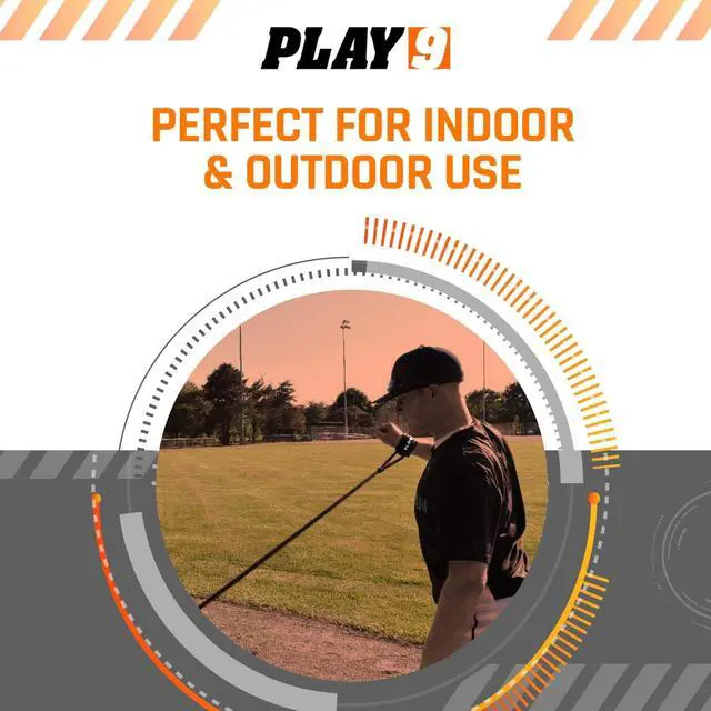Alt view image 3 of 7 - Play 9 Sports Resistance Exercise Bands Baseball Activation Elastic Training Athletes Equipment Bands
