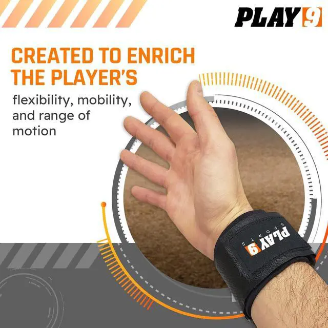 Alt view image 4 of 7 - Play 9 Sports Resistance Exercise Bands Baseball Activation Elastic Training Athletes Equipment Bands