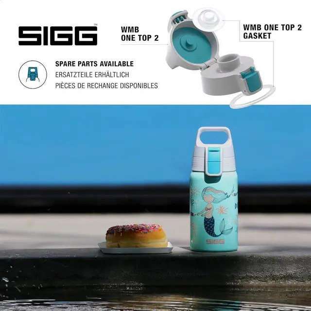 Alt view image 4 of 6 - SIGG - Stainless Steel Kids Bottle - Shield One - Suitable For Carbonated Beverages - 17 Oz