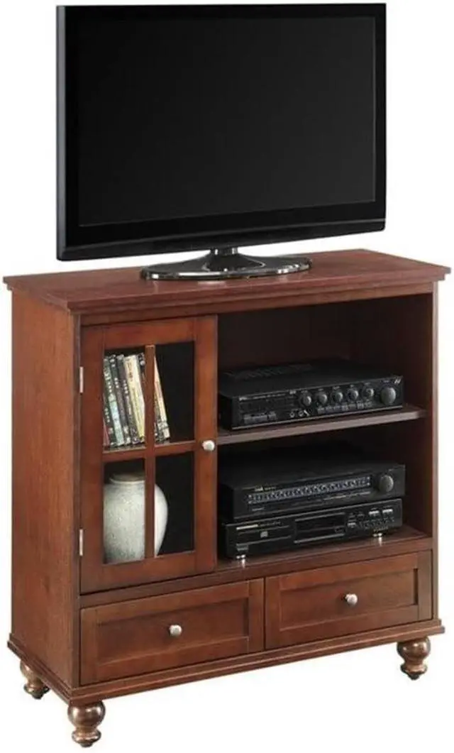 Alt view image 4 of 4 - Convenience Concepts Tahoe Highboy TV Stand, Espresso