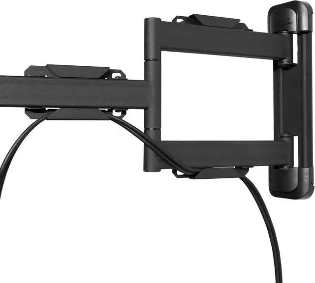 Alt view image 5 of 7 - Kanto PS300 Full Motion Articulating TV Wall Mount for 26-inch to 60-inch TVs | Low Profile & 22" Extension | VESA Compatible up to 400 x 400 | Black