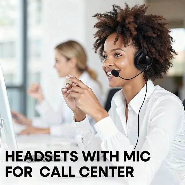 Alt view image 4 of 7 - Bulk Headphones with Microphone 10 Pack for Classroom School, Wholesale Durable On-Ear Wired Headsets for Kids Students Adults Office Computer