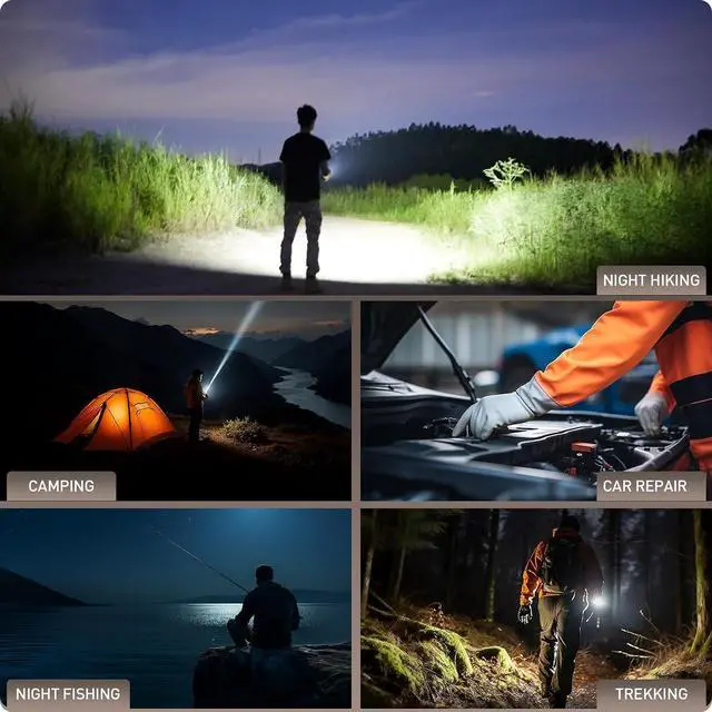 Alt view image 6 of 7 - FORTO Compact Rechargeable Spot Light with Adjustable Focus