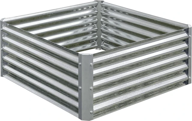 Main image of Arrow Grow IT 36 x 36 x 17 ft Galvanized Raised Bed Garden