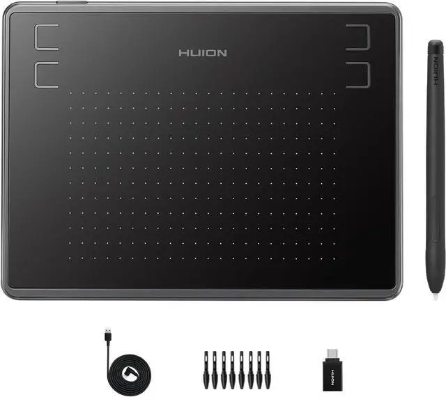 Main image of HUION Drawing Tablet Inspiroy H430P Graphic Tablet with 4 Hot Keys for OSU