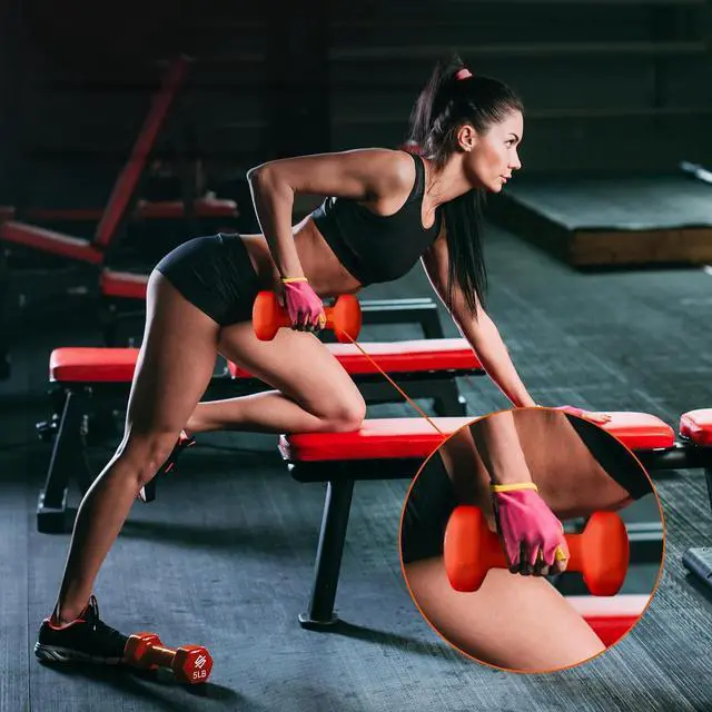 Alt view image 4 of 7 - Squatz Adjustable Dumbbell Set 70-140LB Adjustable Dumbbells For Home Gym, Anti-Slip Handle With HeavyDuty Plates, Exercise Fitness Dumbbells For Home Gym Strength & Weight Training