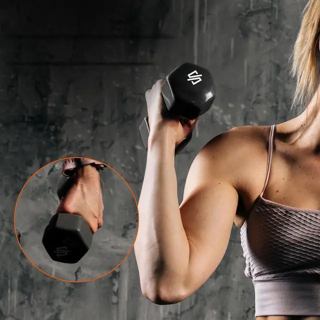 Alt view image 6 of 7 - Squatz Adjustable Dumbbell Set 70-140LB Adjustable Dumbbells For Home Gym, Anti-Slip Handle With HeavyDuty Plates, Exercise Fitness Dumbbells For Home Gym Strength & Weight Training