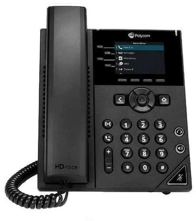 Main image of Polycom VVX 250 Business IP Desk Phone with Color Display - Four Lines