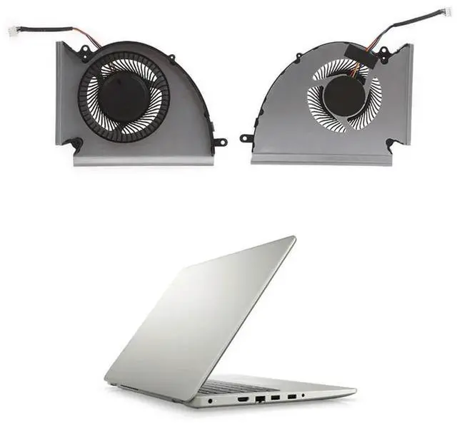 Alt view image 6 of 7 - Replacement Laptop CPU And GPU Cooling Fan For GE76 GP76 WE76 MS-17K3 MS-17K2 Series PABD1A010SHL-N452