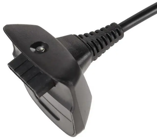 Alt view image 7 of 7 - USB Play&Charger Charge Cable Adapter For XBOX 360 Controller Black  FE