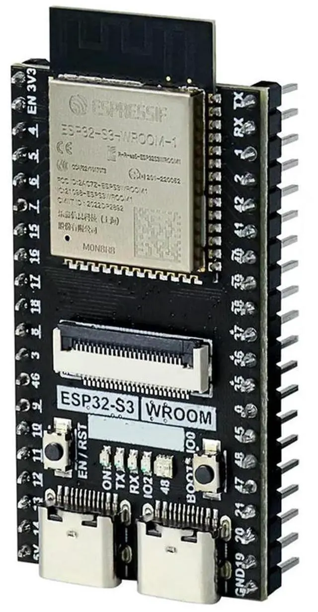 Alt view image 5 of 6 - ESP32-S3 WROOM N8R8 Development Board ESP32-S3-WROOM CAM Board Compatible With For IDE, Onboard Camera Wireless Durable