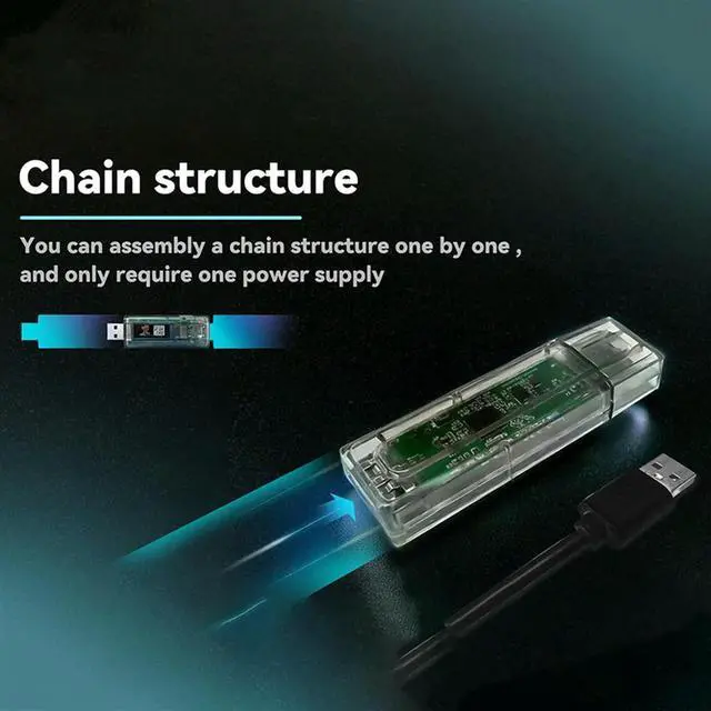 Alt view image 7 of 7 - NMMiner Miner 265KH/S USB Chain ESP32 Crypto Miner BTC Solo Lottery Miner Ammeter USB Tester USB-A to Type C Nerdminer