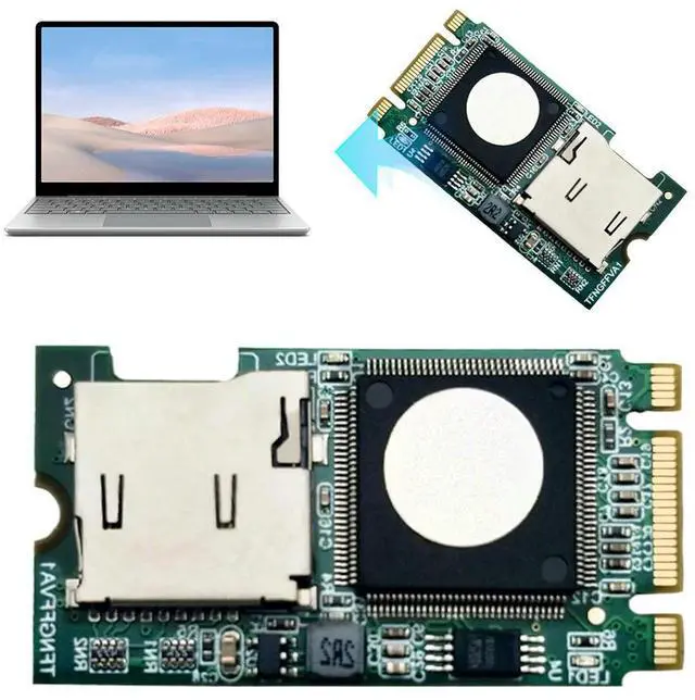 Alt view image 5 of 7 - TF Card To M2NGFF B+M Key TF Card Reader Micro SD T-Flash TF Card To M2NGFF Adapter Card Embedded Industrial Mobile SSD