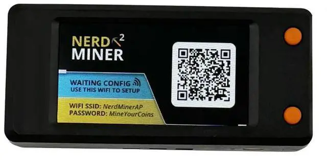 Alt view image 6 of 7 - Nerdminer V2 BTC Solo Lottery Miner 78KH/S With LCD Display BTC Miner ASIC Mining Bitcoin BTC Miner Silent Miner