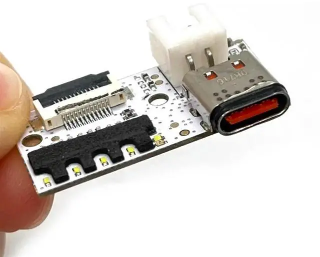 Alt view image 6 of 7 - Type C USB Charge Port Charging Socket Switch Board Jack Power Supply Board Connector for JBL PULSE 4 PULSE4 GG