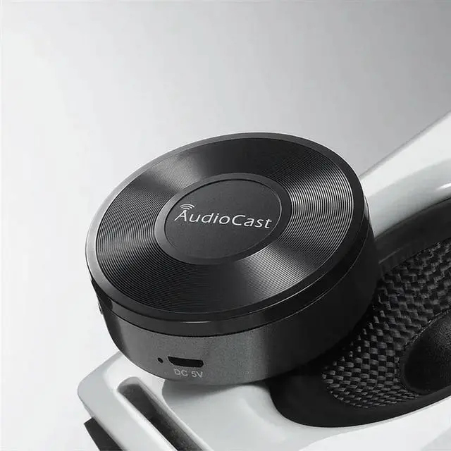Alt view image 5 of 7 - Wireless Music Audio Streamer Receiver Audiocast Ieast Play M5 DLNA For Airplay Audio Adapter Multi Room Streams, Durab
