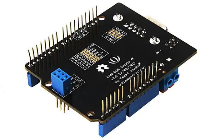 Alt view image 6 of 7 - CAN-Bus Shield V2 for for Controller and Transceiver, CAN-BUS Shield Adopts MCP2515 and MCP2551