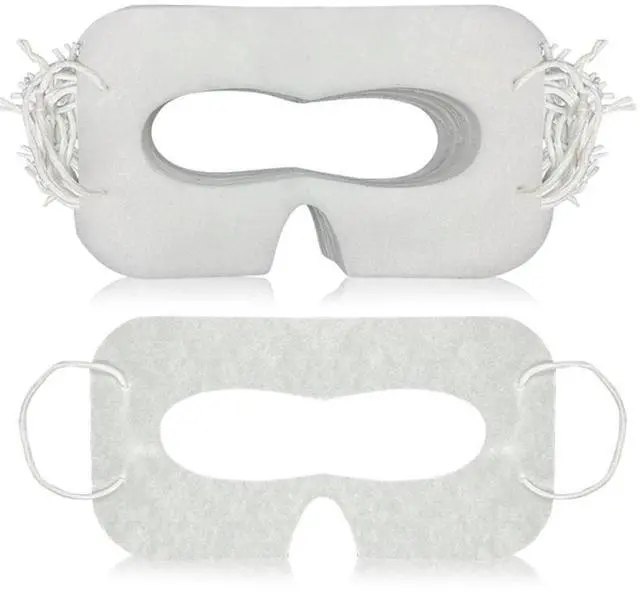 Alt view image 5 of 7 - 100Pcs Disposable VR Mask Sweat Guard Virtual Reality Face Mask Universal VR Sweat Mask for Quest 3S VR Headset Accessories