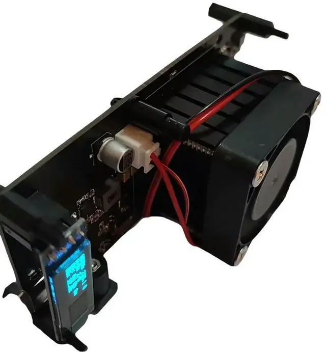 Alt view image 6 of 7 - Bitaxe Miner Stand-Alone BitDSK 200Gh/S BM1397 Bitcoin ASIC BTC Miner Solo Lottery Miner Low Power Miner EU PLUG