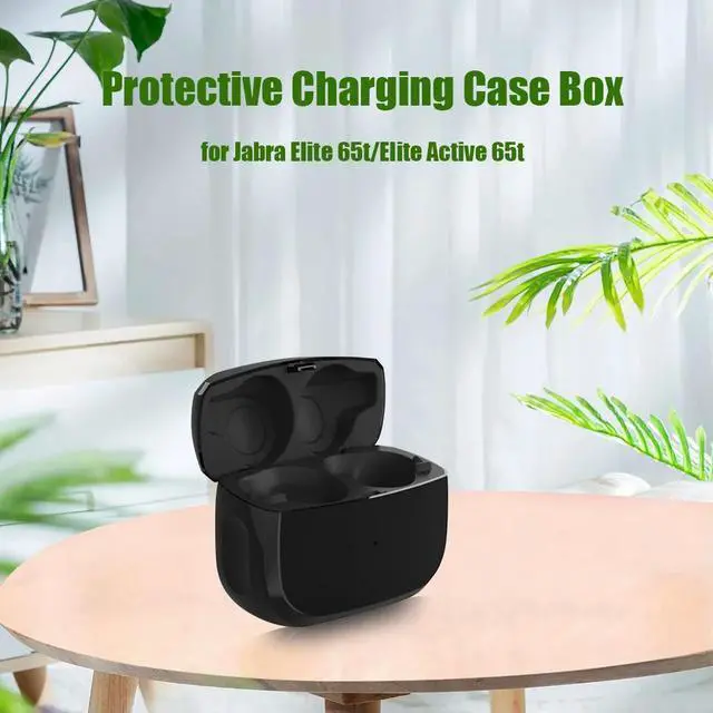 Alt view image 7 of 7 - 2021 Easy Charging Case Box Wireless Earphones Charging Box Bluetooth-compatible Earbuds Power Case for Jabra Elite 65t