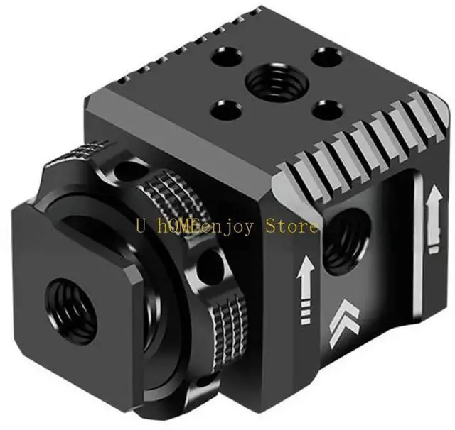 Main image of Lightweight Camera Flashes Mount With 3 Cold Shoe Ports for Microphones And Lighting Attachments