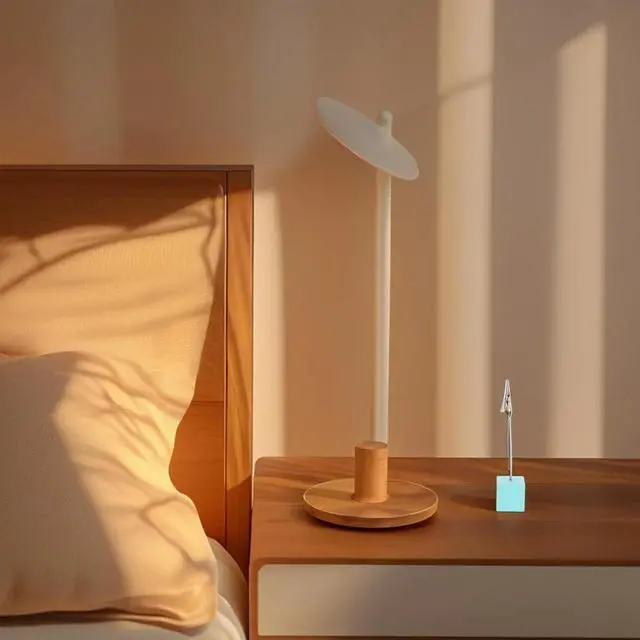 Alt view image 3 of 4 - 2026 Small Mini Desk Calendar Minimalist Standing Flip Monthly Planner Thick Paper Office Decor Green Standing Calendar