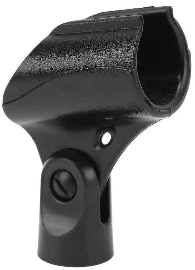 Main image of Wireless Microphone Clip Adjustable Angle Wire Mic Clamp Shock Mount Bracket Clamp Head U Shape Clamp for 2530mm Diameter Mic