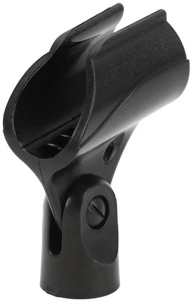 Alt view image 2 of 3 - Wireless Microphone Clip Adjustable Angle Wire Mic Clamp Shock Mount Bracket Clamp Head U Shape Clamp for 2530mm Diameter Mic