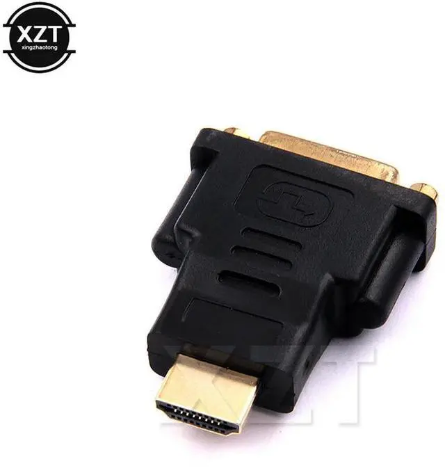 Alt view image 3 of 4 - DVI To Adapter Converter HDMI-compatible Male To DVI 24+5 Female Converter Adapter 1080P For HDTV Projector Monitor