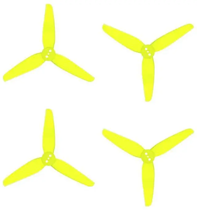 Main image of T3X1.8X3-1.5MM 3-Blade Propeller PC Prop For 3-Inch RC Plane FPV Drone DIY Accessory