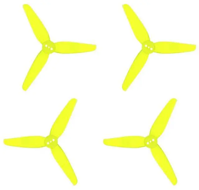 Alt view image 4 of 4 - T3X1.8X3-1.5MM 3-Blade Propeller PC Prop For 3-Inch RC Plane FPV Drone DIY Accessory
