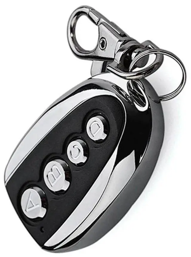 Alt view image 4 of 4 - 2X Universal 433Mhz Garage Door Opener Remote Control, 4-Button Keychain Duplicator For Gates And Doors, Compact Design