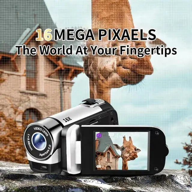 Alt view image 2 of 4 - Digital Camera LED Light Digital Camera Digital Camera For Vlog Travel Camera Hiking