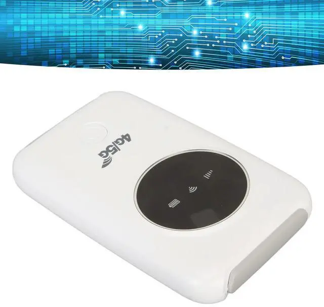 Alt view image 3 of 3 - 4G LTE USB Modem 300Mbps Unlocked 5G Micro SIM Card Slot Built in 3200MAh Wireless Portable Router