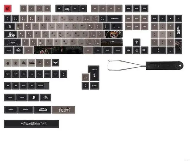 Main image of Mechanical Keyboard Keycaps XDA Height for GK61/64/68/87/104/108 MX 137 Switches