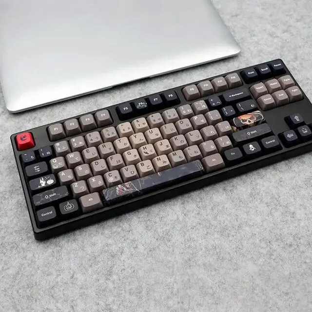 Alt view image 3 of 3 - Mechanical Keyboard Keycaps XDA Height for GK61/64/68/87/104/108 MX 137 Switches