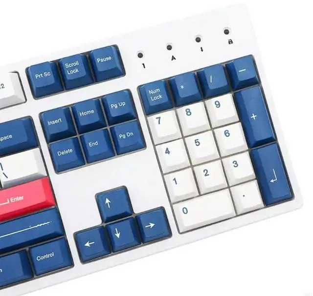Main image of Ergonomic Keycaps 138 Keys / Set Keys PBT Dye Sublimation Keycaps for MX Switches