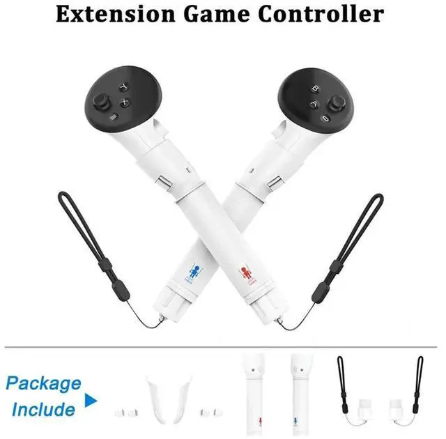 Alt view image 2 of 4 - Dual Light Saber VR Controller Handle For Oculus Accessories For Oculus VR Game Accessories