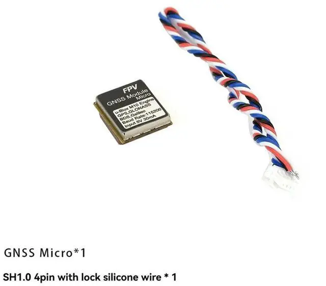 Alt view image 4 of 4 - For RUSHFPV GNSS Micro M10 GPS Module Built-In Antenna For RC FPV Freestyle Drone DIY Parts