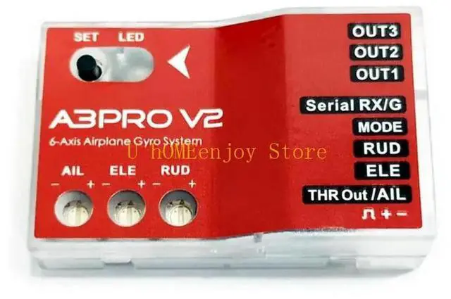 Alt view image 3 of 3 - V2 6 Axised Gyroscope Flight Controller Gyroscope for Fixed Wing Aircraft