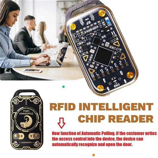 Alt view image 2 of 4 - Chameleon Ultra RFID Chip Reader Card Emulator NFC Duplicator+CUID Card 125Khz 13.56Mhz ID IC Card Decode