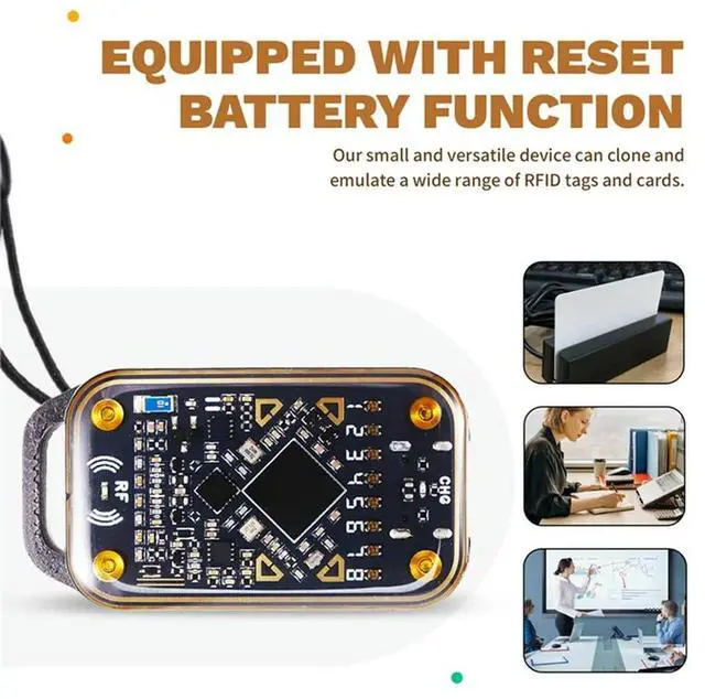 Alt view image 3 of 4 - Chameleon Ultra RFID Chip Reader Card Emulator NFC Duplicator+CUID Card 125Khz 13.56Mhz ID IC Card Decode
