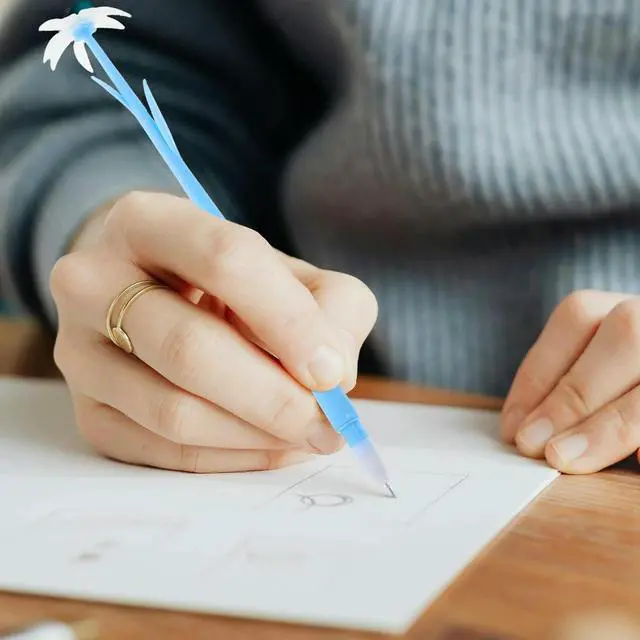 Alt view image 4 of 4 - USB Glowing Computer Keyboard Creative Round Key White Comfortable Typing Design Portable for Computer Phone Tablet Travel Use