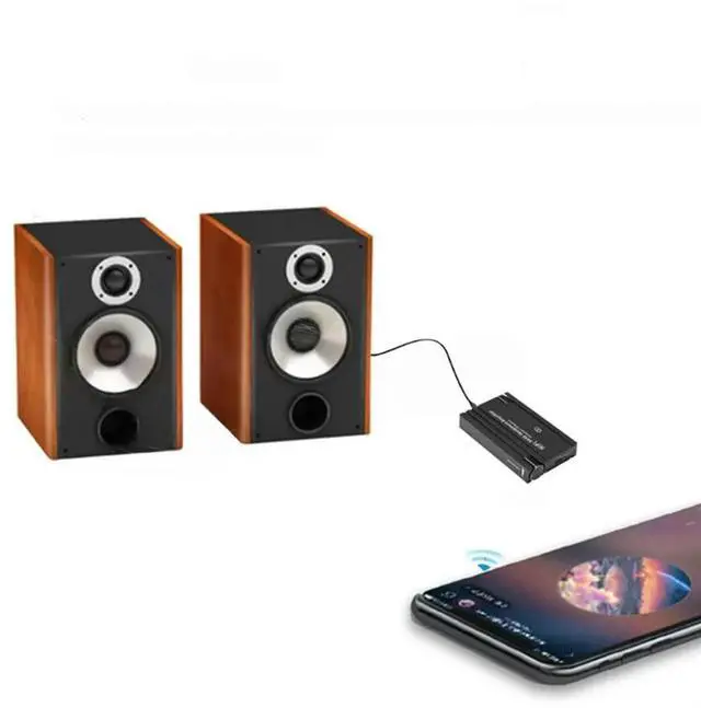 Alt view image 4 of 4 - Hifi Bass Headphone Earphone Audio Amplifier With 16-600 Range Featuring BT 5.0 3.5Mm Aux For Phone PC Music Player AMP