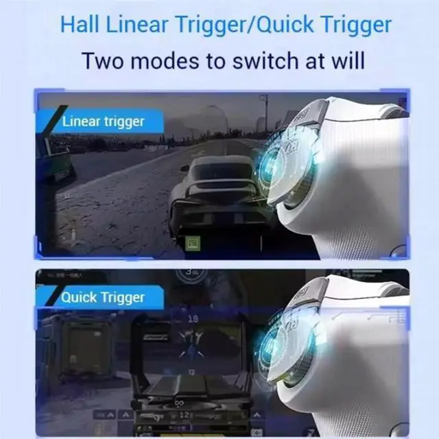 Alt view image 4 of 4 - S3 Gamepad Gaming Control With BT Type C Game Pad Controller For Mobile Phone Cellular PC Tablet Hall Effect Joystick