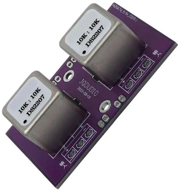 Alt view image 3 of 4 - DS2207 Audio Isolator 10K: 10K Permalloy Audio Balanced Unbalanced Signal Conversion