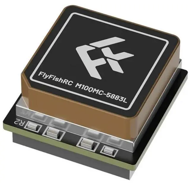 Alt view image 3 of 4 - GPS Module With Compass Antenna M10QMC-5883L For RC For FPV Freestyle Long Range Airplane Drone Models