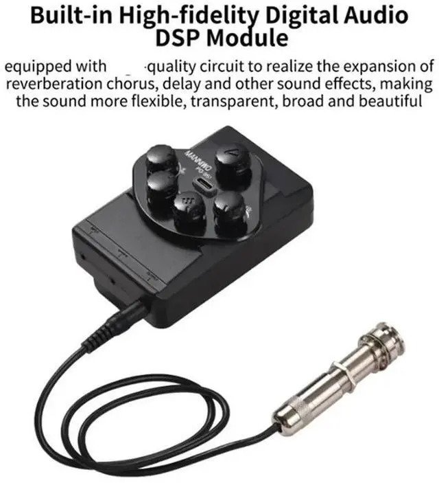 Main image of PG-951 Acoustic Guitar Vibration Pickup Resonance Guitar Pickup For Classical Guitars BT Guitar DIY Accessory Kit