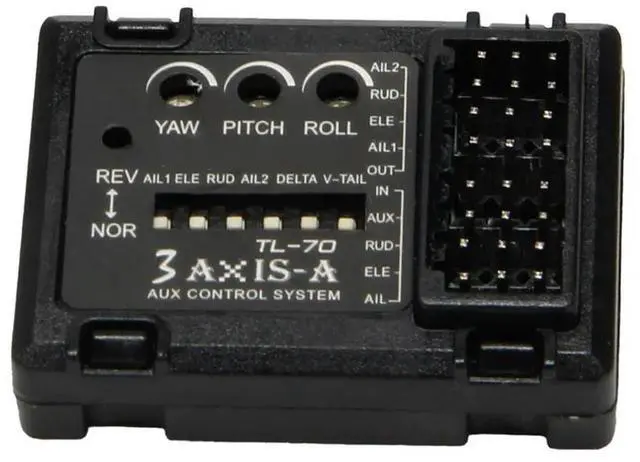 Main image of 4X 3 Axis Flight Controller Stabilizer System Gyro Fixed Flying Wing FPV Airplane Aircraft Gliders Fixed Wing Balancer